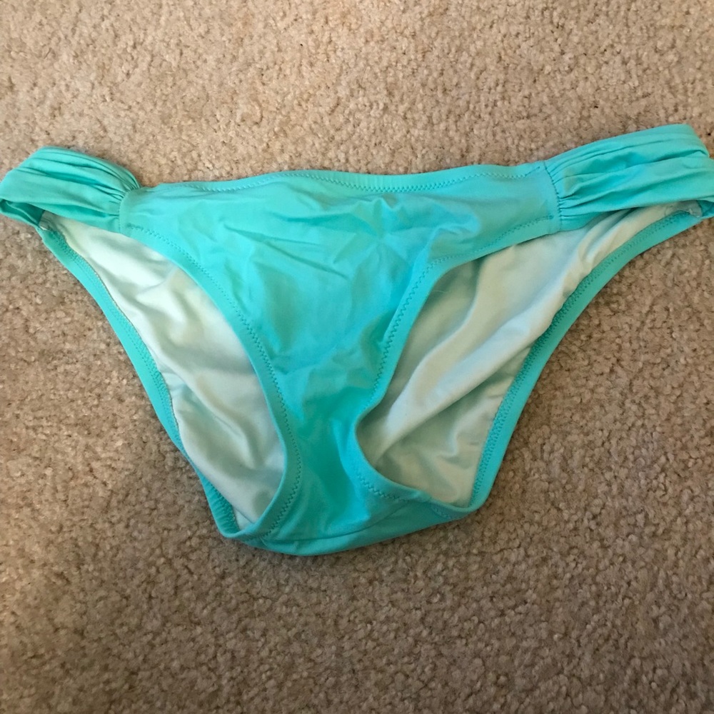 VS turquoise bikini bottom